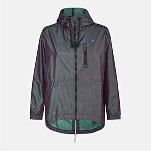 Puma Purple Green Iridescent Explosive Windbreaker Jacket - Small